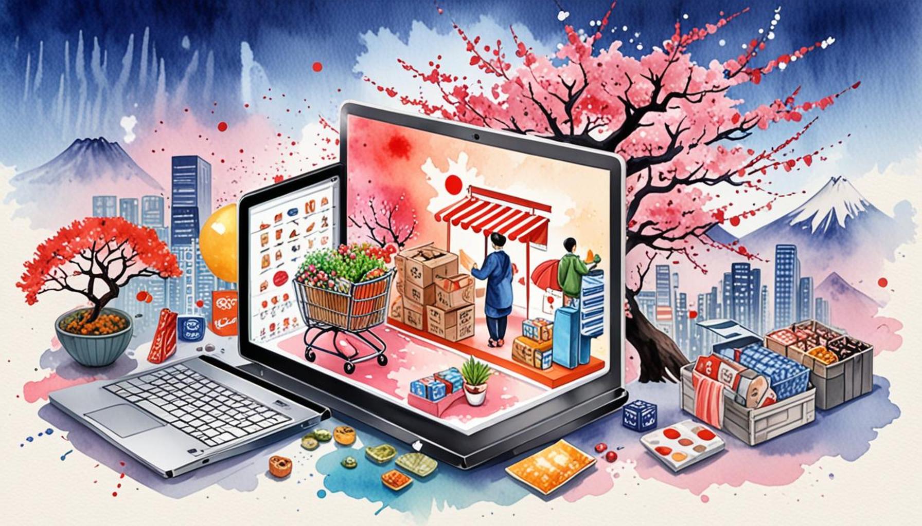 日本におけるEコマースセクターの成長：トレンドと将来の予測